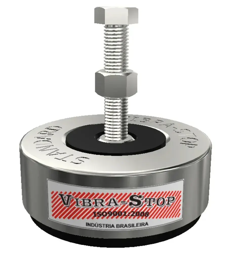 Amortecedor tradicional standard 115MM 6000KG vibra stop — fotografia de referência