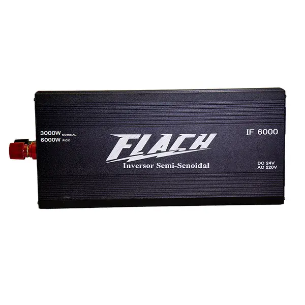 Inversor de tensão IF6000-2 semi senoidal 24V/220V - Flach — fotografia de referência