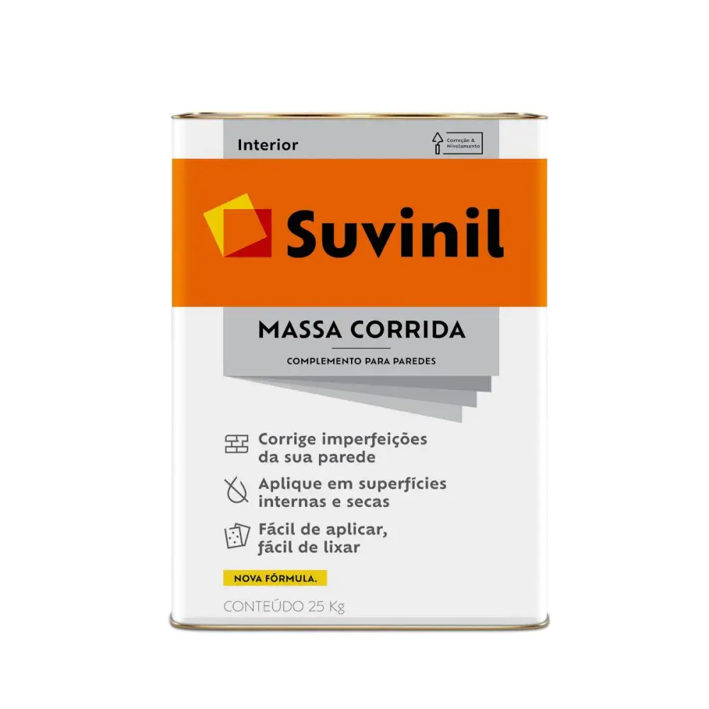 Massa corrida de 25KG da Suvinil — fotografia de referência