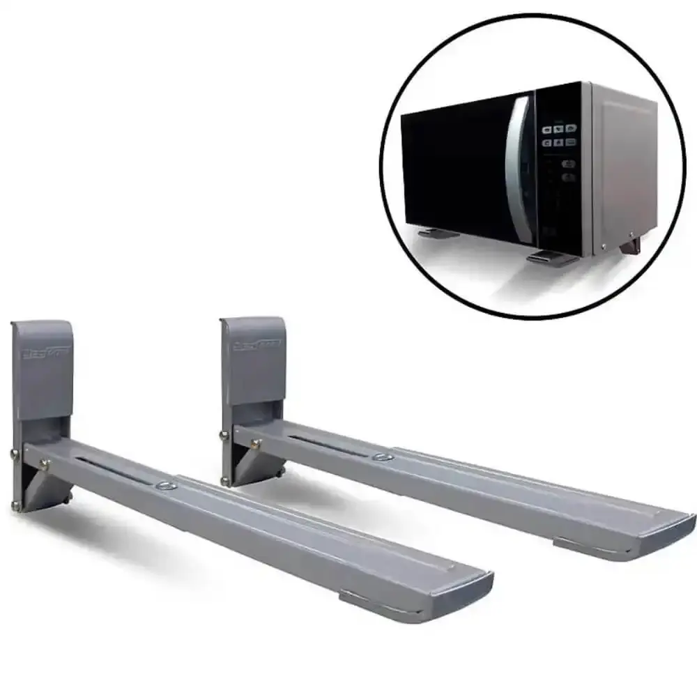 Suporte para forno micro-ondas prata SBR3.7 Brasforma