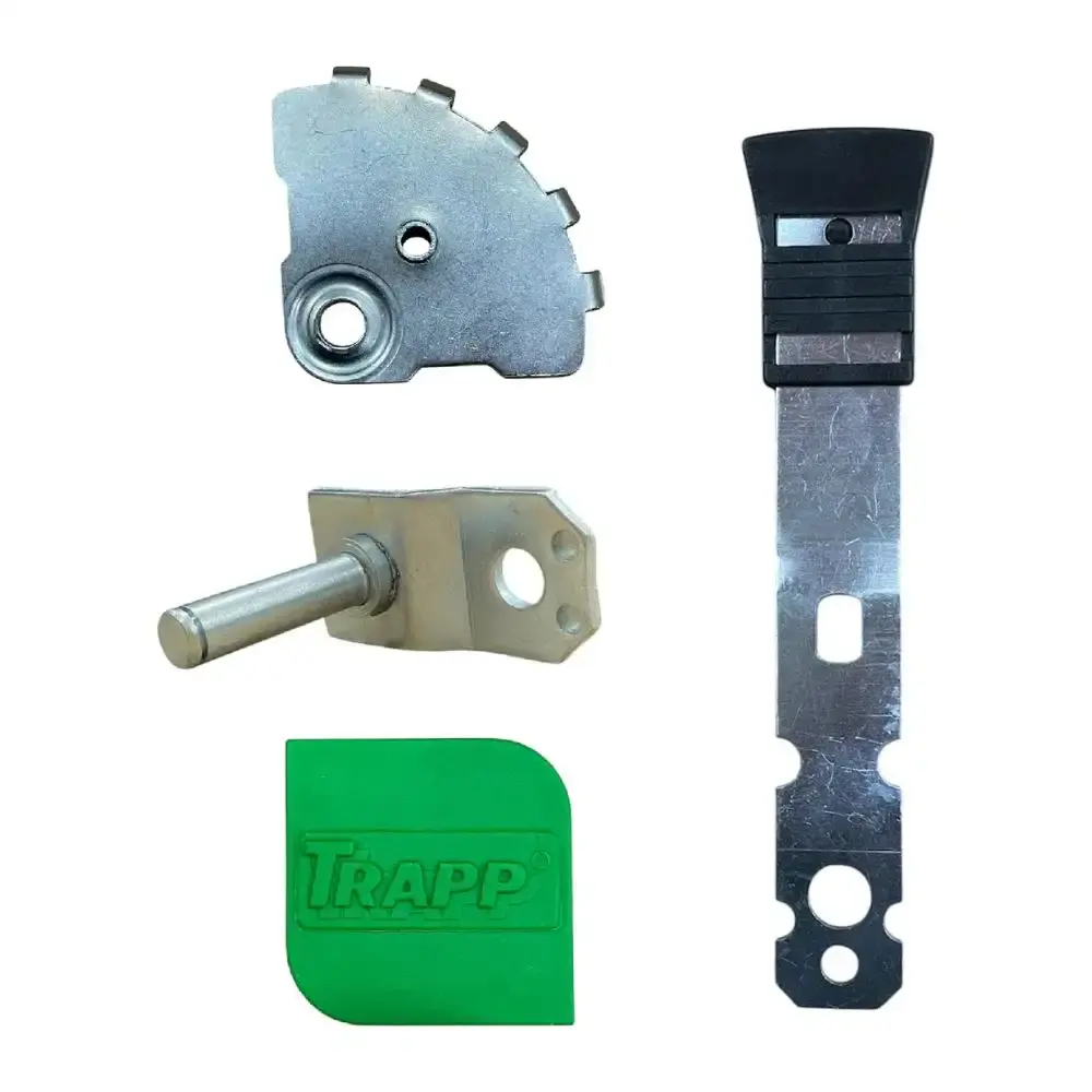 Kit 4 unidades de roda completa para roçadeira MC50E LF600G original Trapp — fotografia 5