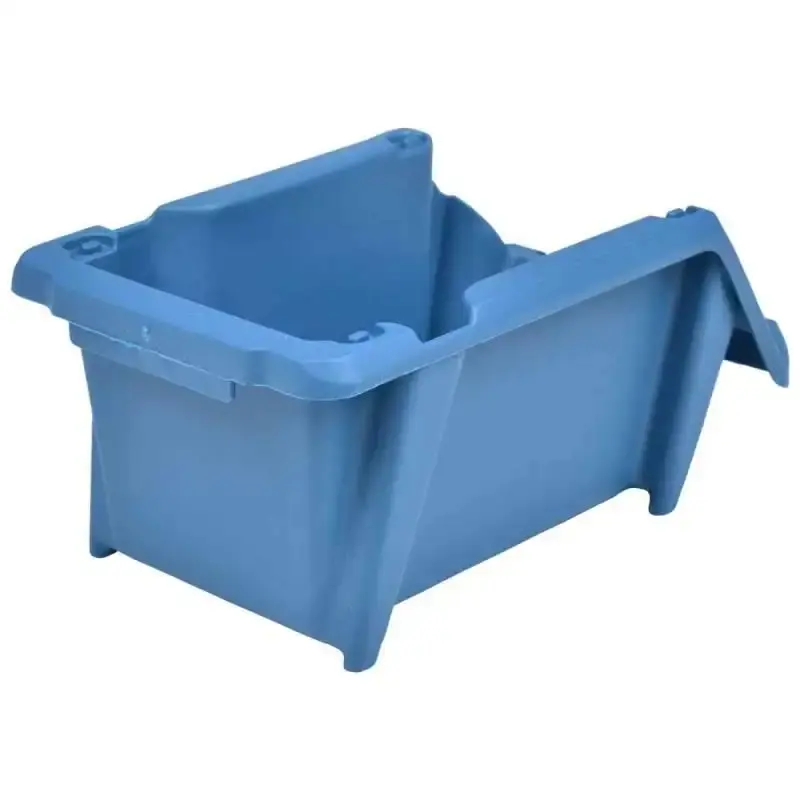 Gaveta Plástica Prática Empilhável n° 7 Azul PRESTO — fotografia 3