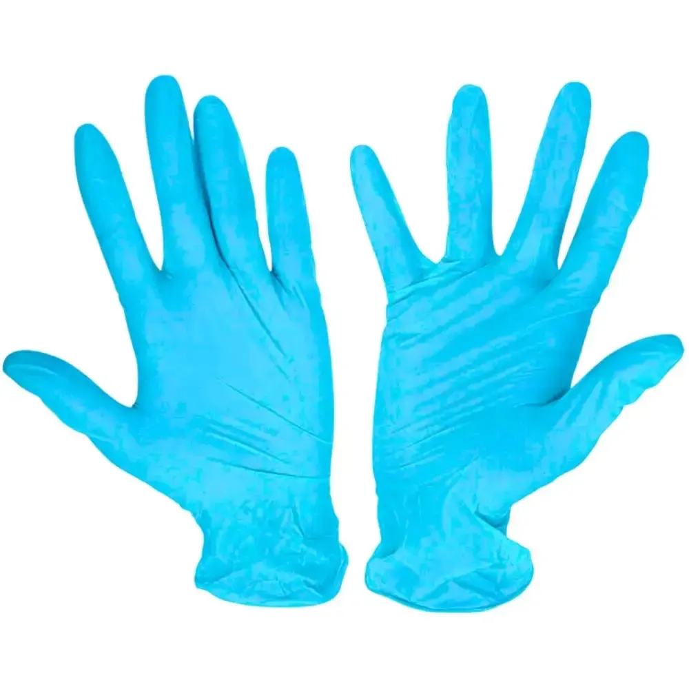 Luva nitrílica nitrilglove f com 100 unidades Carbografite — fotografia 4