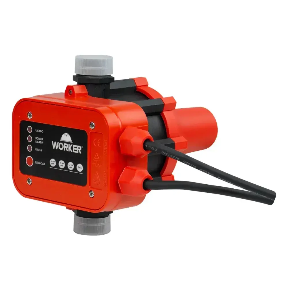 Controlador de pressão s manômetro bivolt Worker — fotografia 6