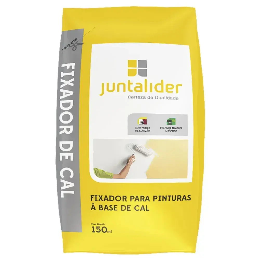 Fixador de cal para tinta sachê 150ML Juntalider — fotografia 2
