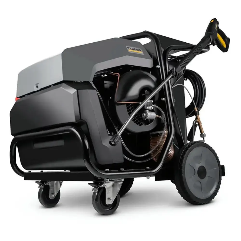 Lavadora de alta pressão água quente 5500W HDS 12/15-4 trifásico Karcher — fotografia de referência