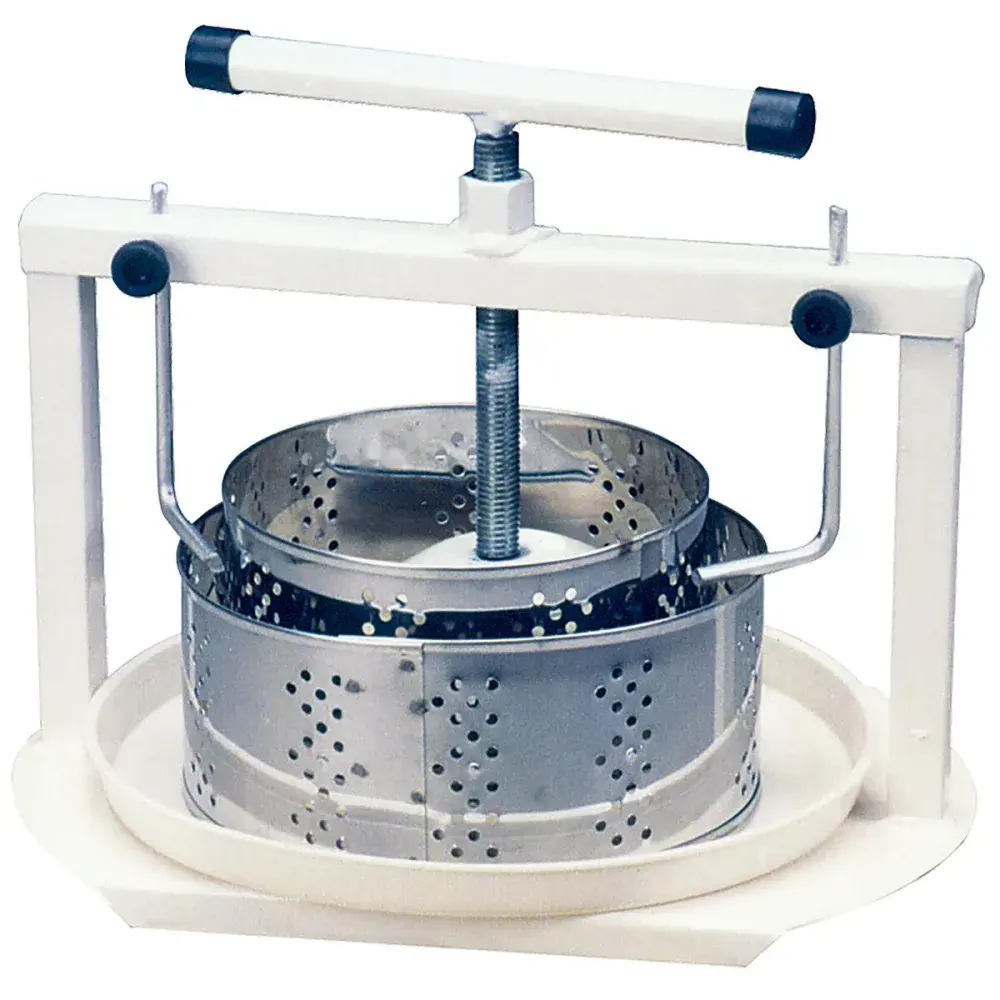 Prensa queijo Zatti 2 formas red inox