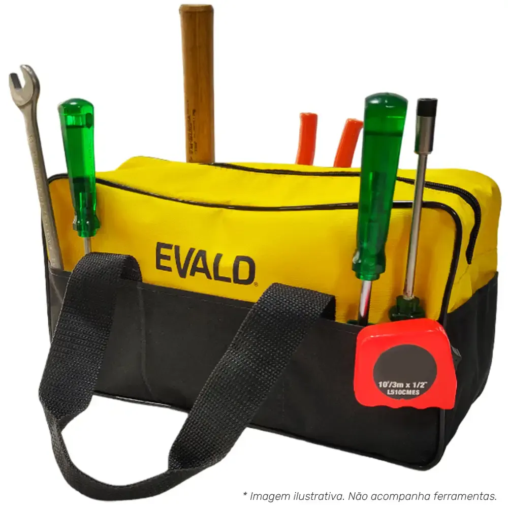 Bolsa para ferramentas 14 POL com 8 bolsos EV-006AM Evald — fotografia 4