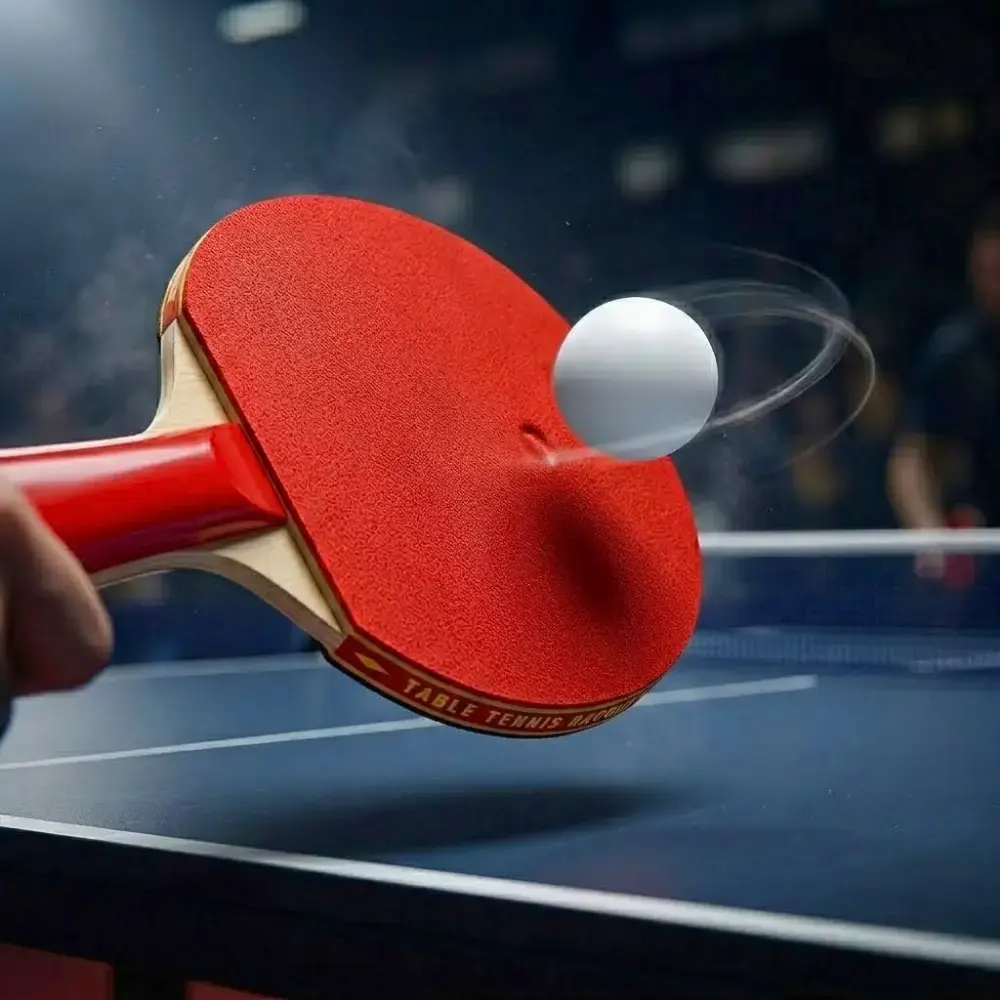 Kit raquete ping pong profissional com rede retrátil e 4 bolinhas zt-kpp Zelt — fotografia 6