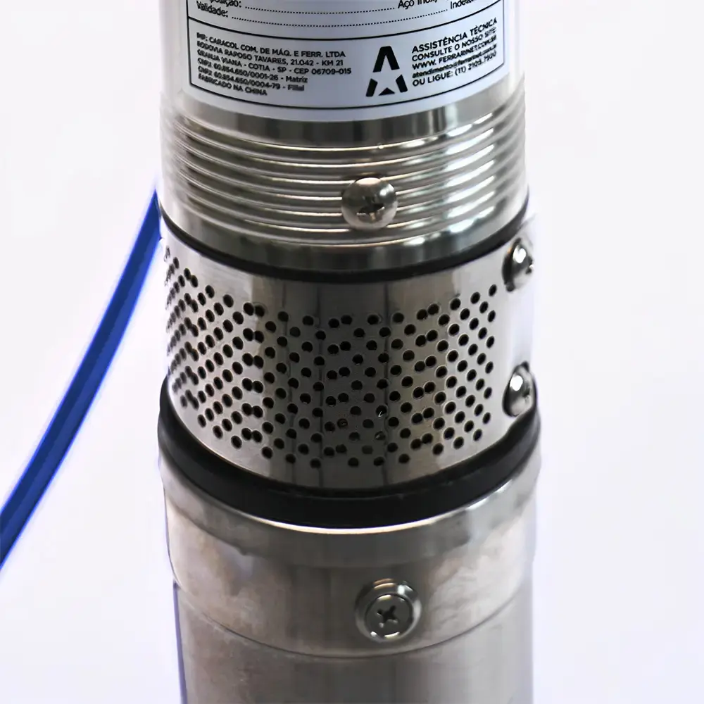Bomba submersa para poço 1/3 CV 2.5SPFM2/8 220V Ferrari 220 V — fotografia 4