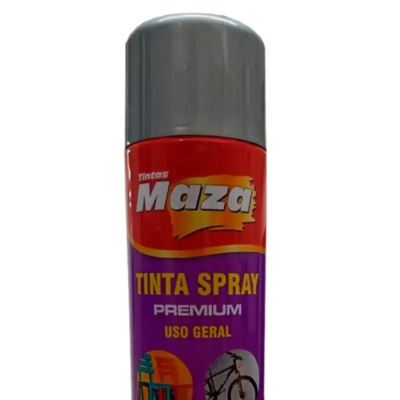 Tinta spray grafite metálico 400 ML 250 GR 23862 maza — fotografia 2