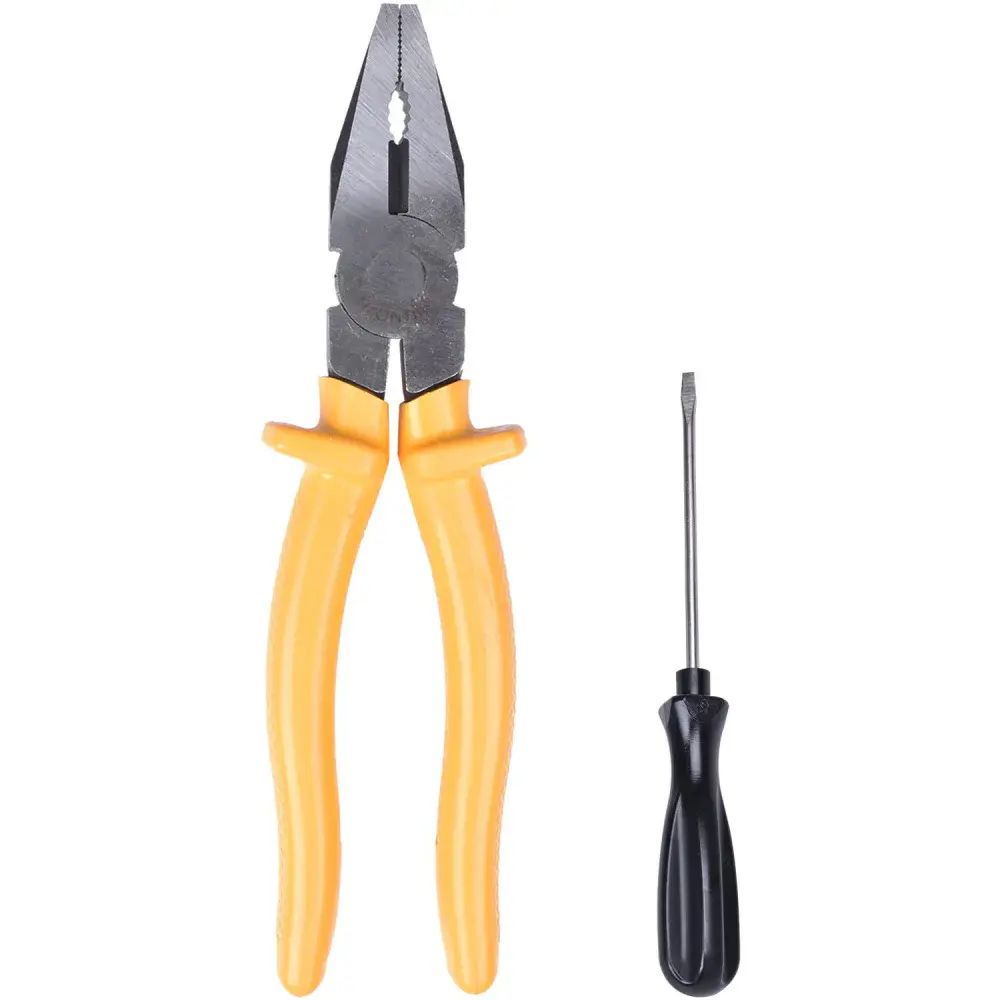 Kit alicate 8 e chave de fenda 2 peç 1/8X3 Tramontina — fotografia de referência