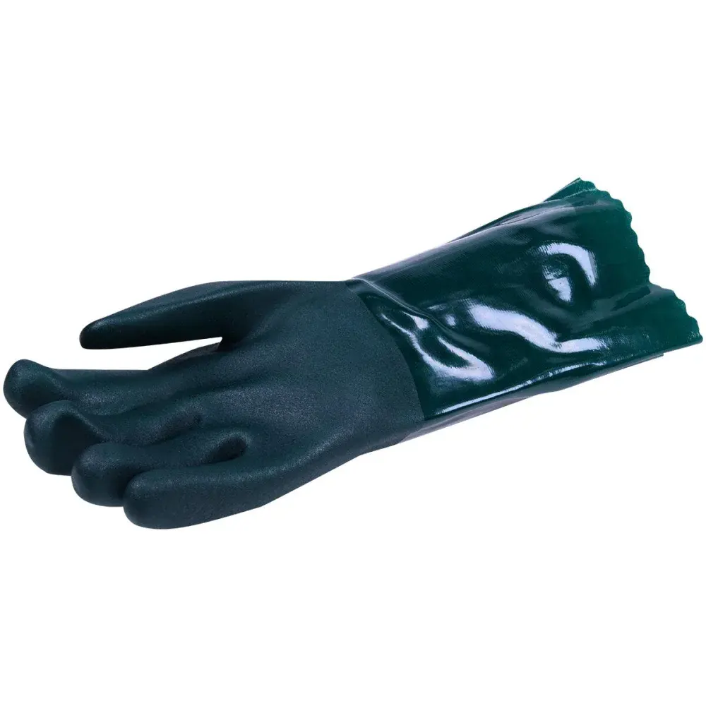 Luva de pvc com forro poliéster 35CM g Worker — fotografia 3