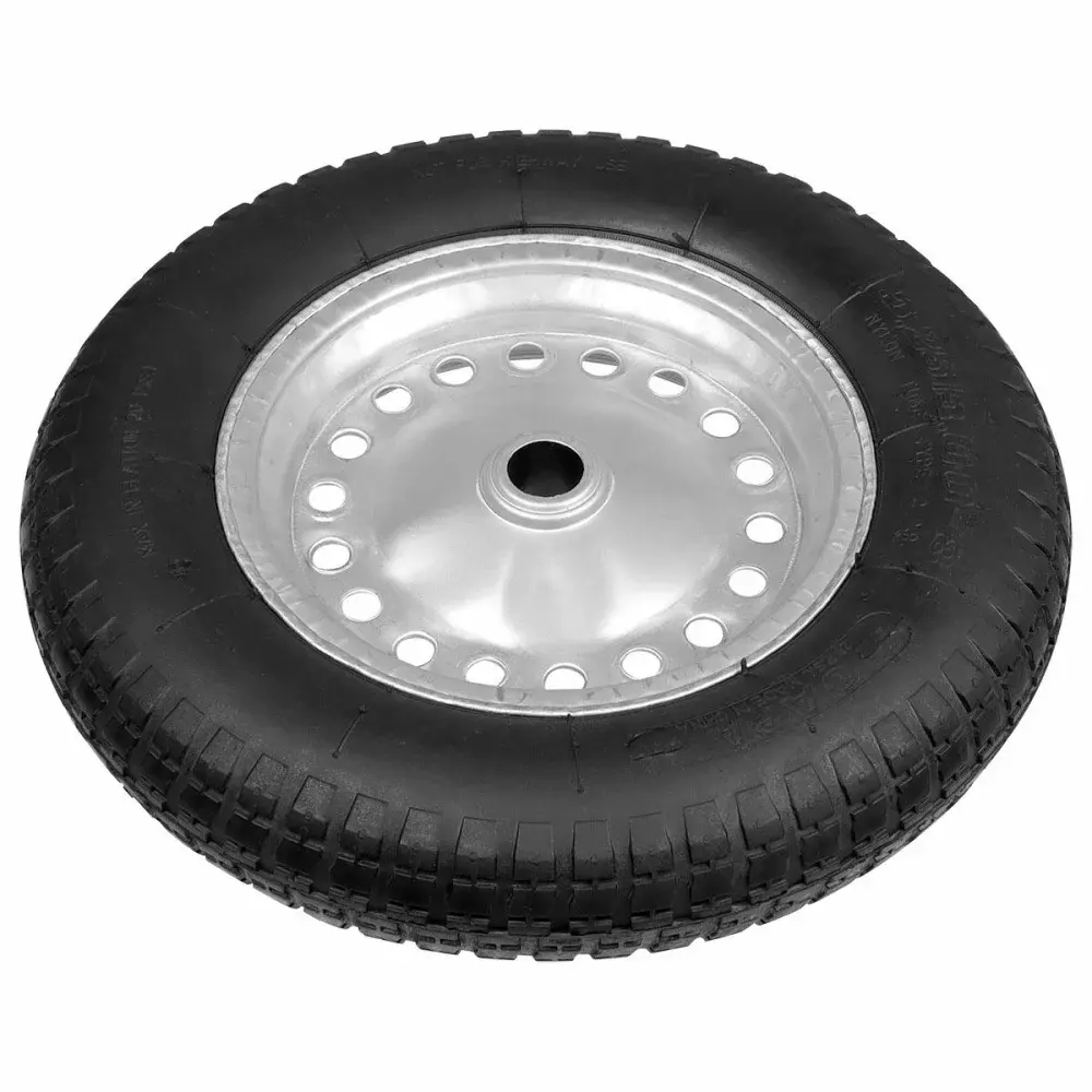 Roda para carrinho de mão com pneu/câmara 3,25 x 8" worker Maestro — fotografia 10