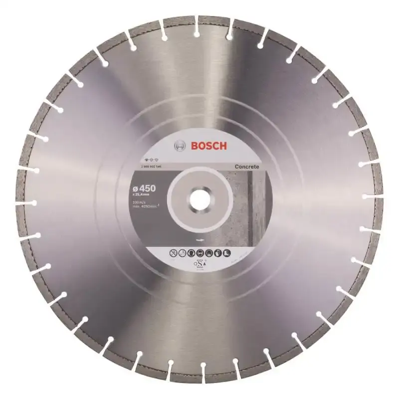 Disco diamantado 18 POL para concreto Bosch — fotografia de referência