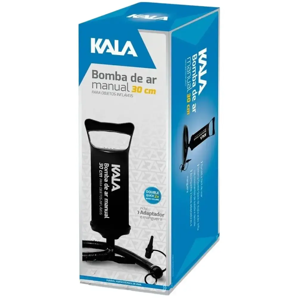 Bomba de ar manual para encher colchão inflável 30 CM Kala — fotografia 3