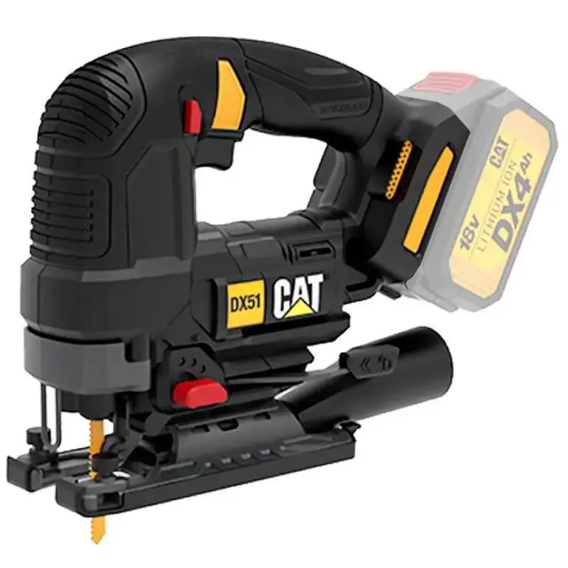 Serra tico-tico à bateria brushless 18V 26MM sem bateria e carregador DX51B CAT