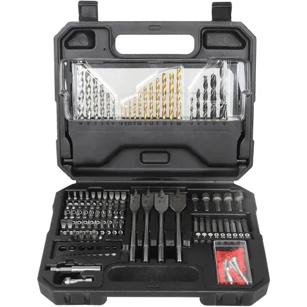 Kit de brocas e bits com 125PÇS WS9958 - Wesco — fotografia de referência