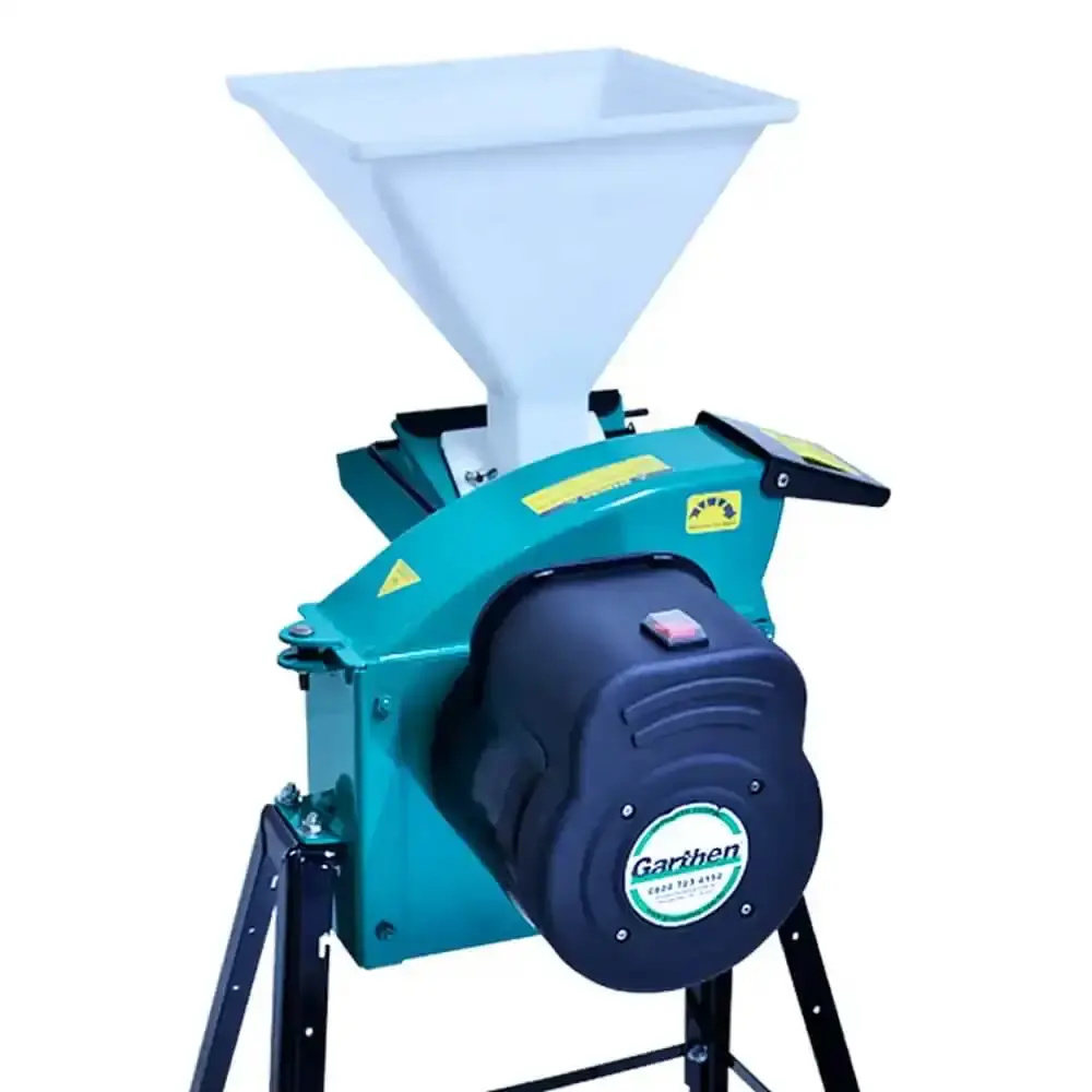 Triturador picador forrageiro 2.0 HP mono GTI-2000LDF-1 Garthen 220 V — fotografia 5