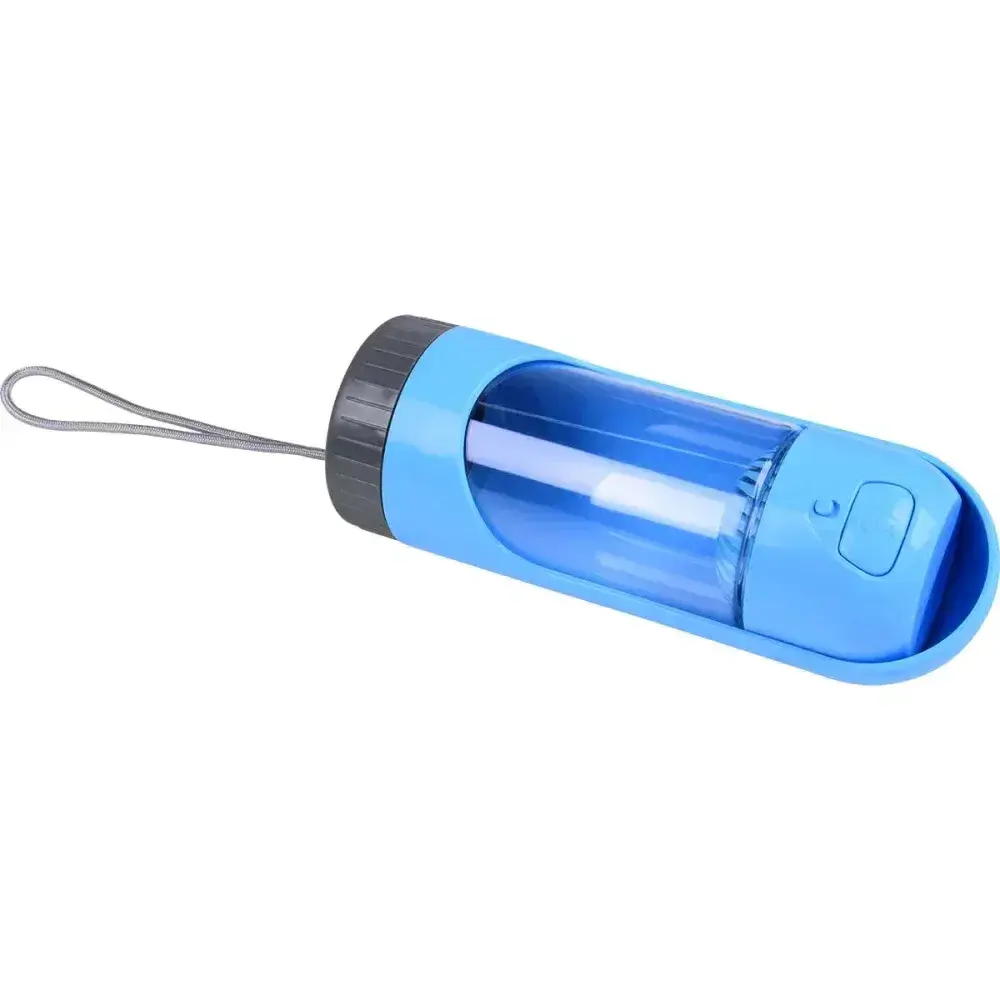 Garrafa de água portátil para cachorro azul 300ML Kala — fotografia 8