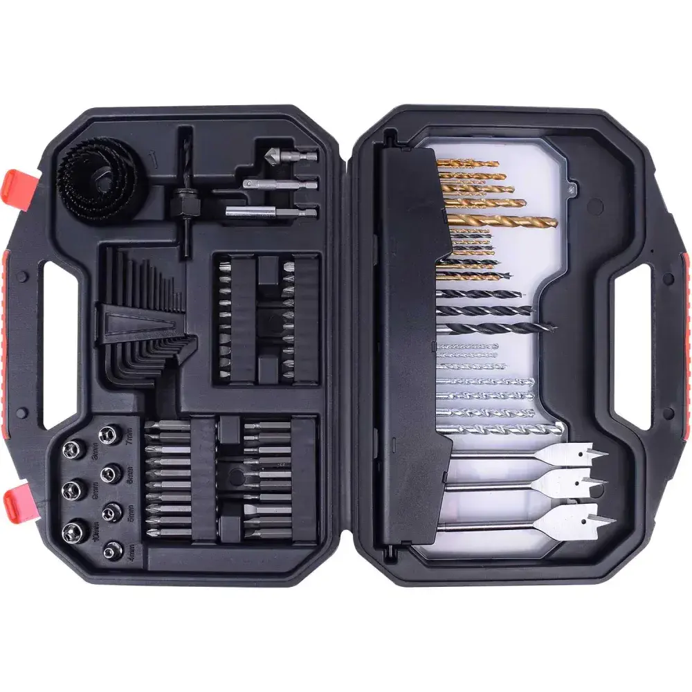 Kit para parafusar e furar A7187-XJ 100 peças black&decker — fotografia 8