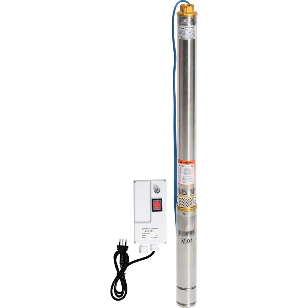 Bomba caneta 2.5” 16 estágios 1/2HP 127V Matsuyama — fotografia de referência