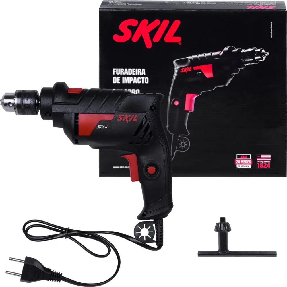 Furadeira de impacto elétrica 6600 10MM 3100RPM 570W 220V Skil