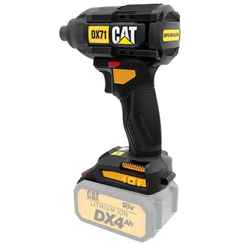 Chave de impacto à bateria brushless 18V 215NM sem bateria e carregador DX71B CAT — fotografia 4