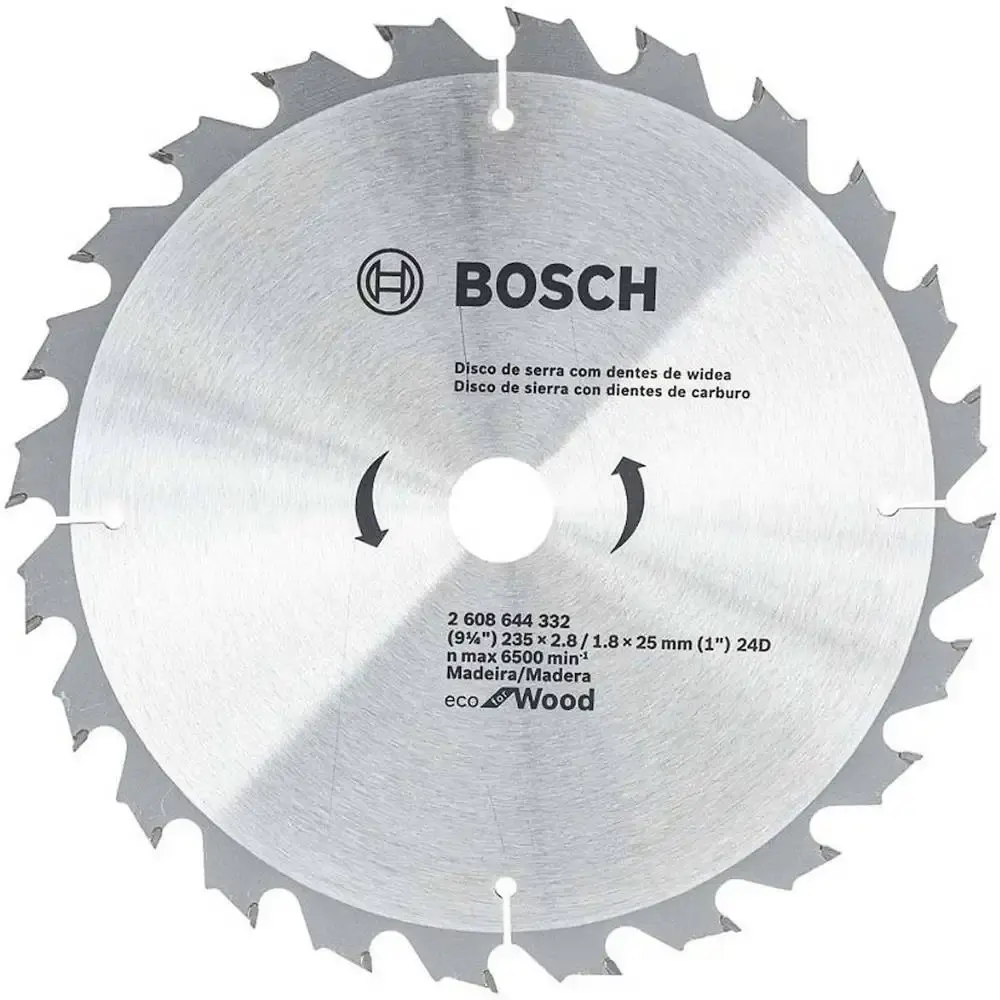 Disco de Serra Circular de Widea 235 x 25 MM 24 Dentes BOSCH — fotografia de referência