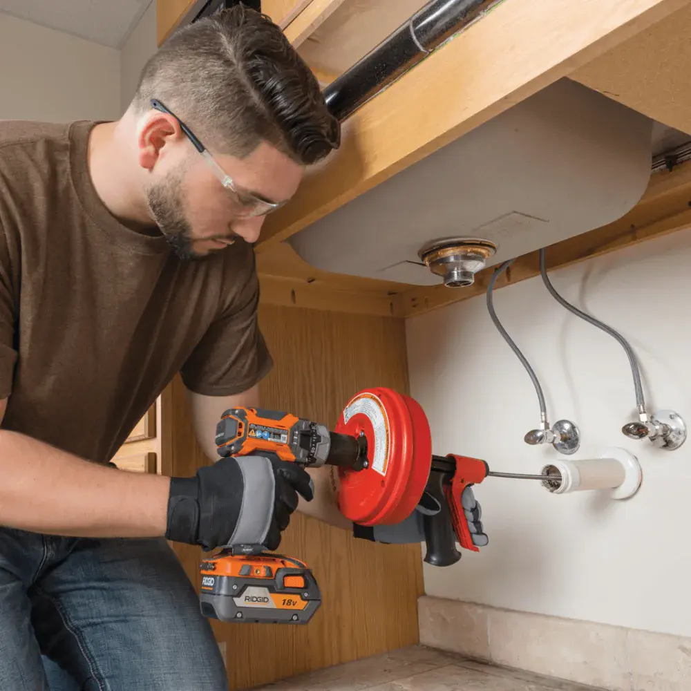 Desentupidora manual 1.1/2 7,6M power spin+ Ridgid — fotografia 5