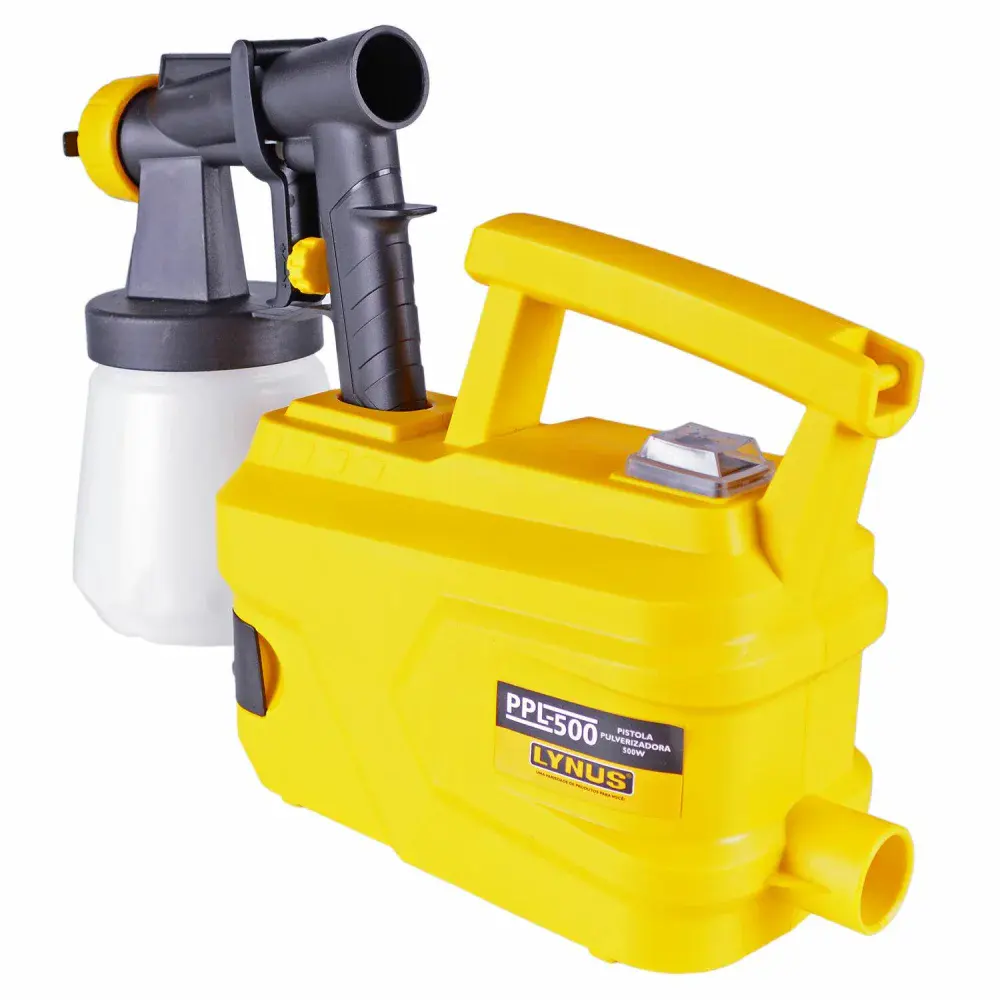 Pistola de pintura elétrica 500W PPL-500 Lynus - 220V — fotografia 3