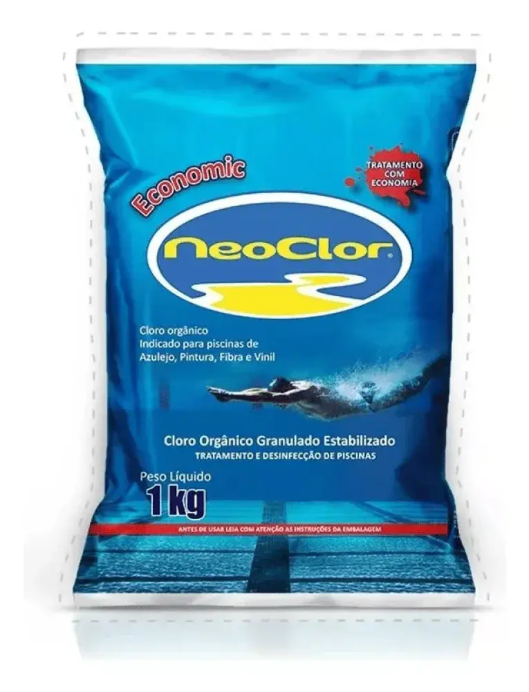 Cloro economic granulado 30% 1KG da Neoclor — fotografia 2