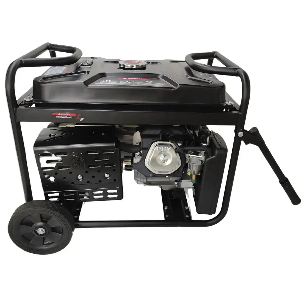 Gerador gasolina 9 KVA partida elétrica bivolt EG10000EXEEP-R Evald — fotografia 4