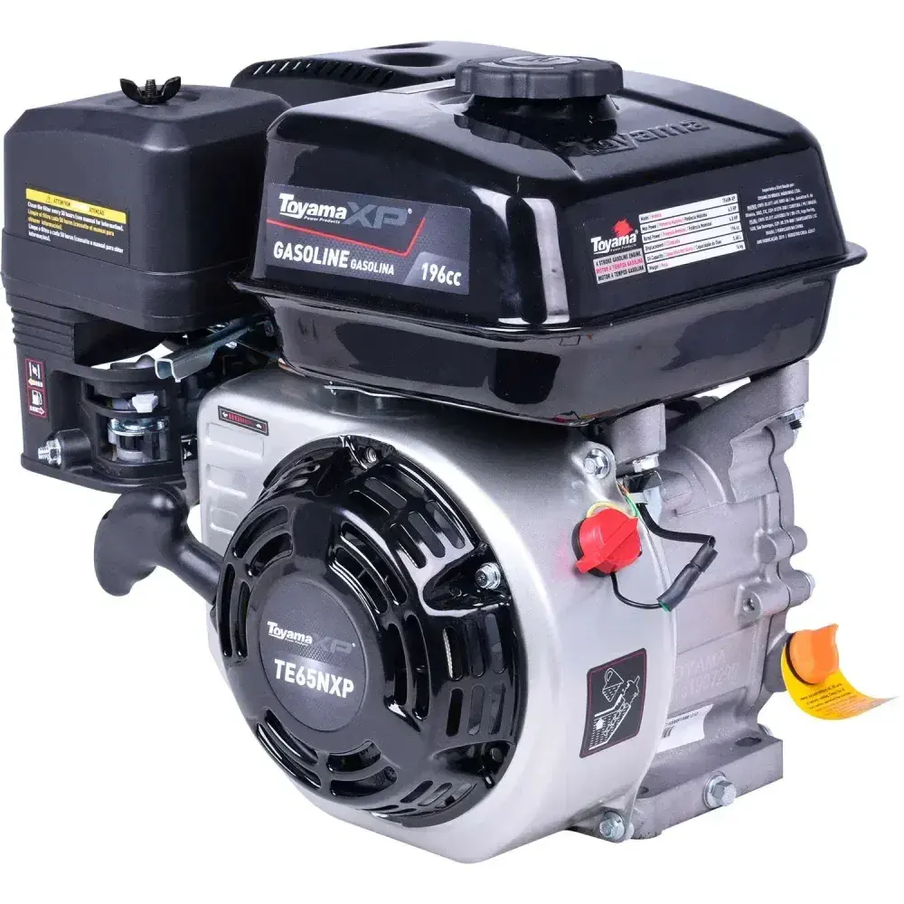 Motor a gasolina 4 tempos 6,5 hp TE65N multiuso Toyama — fotografia 8