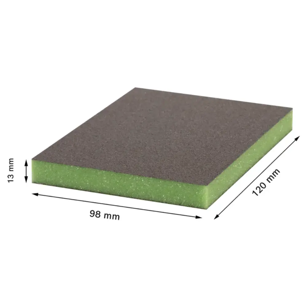 Esponja abrasiva expert S473 98X13X120MM superfine Bosch — fotografia 3