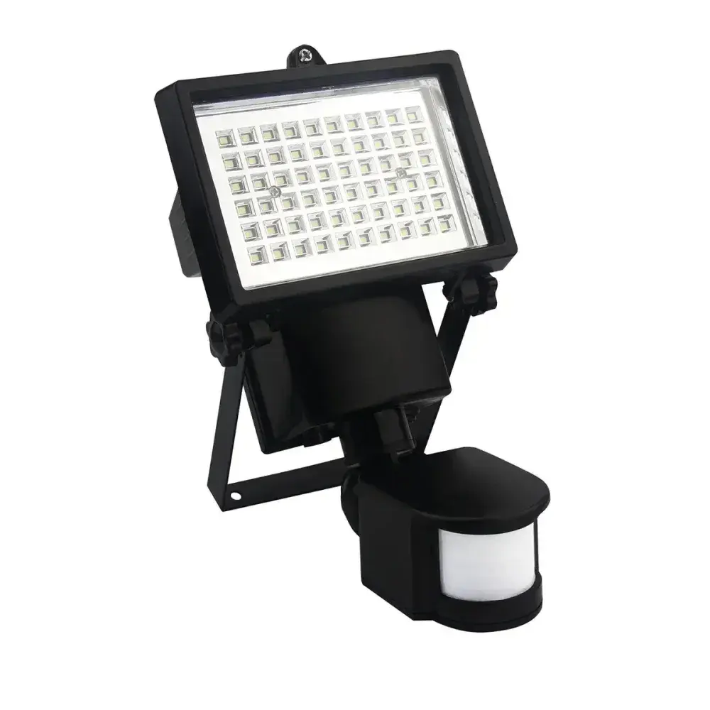 Refletor solar com sensor movimento 60 leds 550LM 12W 6500K Liege — fotografia 2