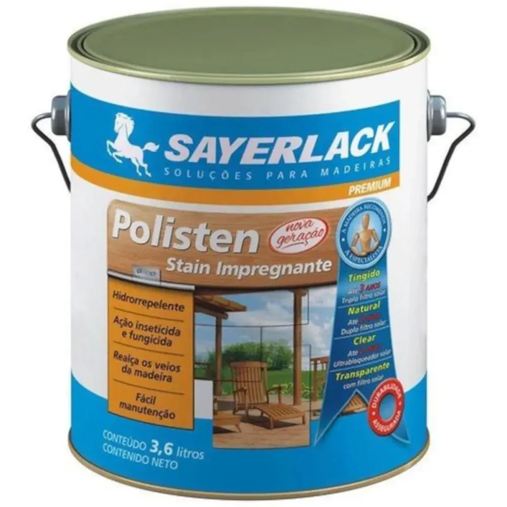 Polisten castanheira 3,6L Sayerlack — fotografia de referência