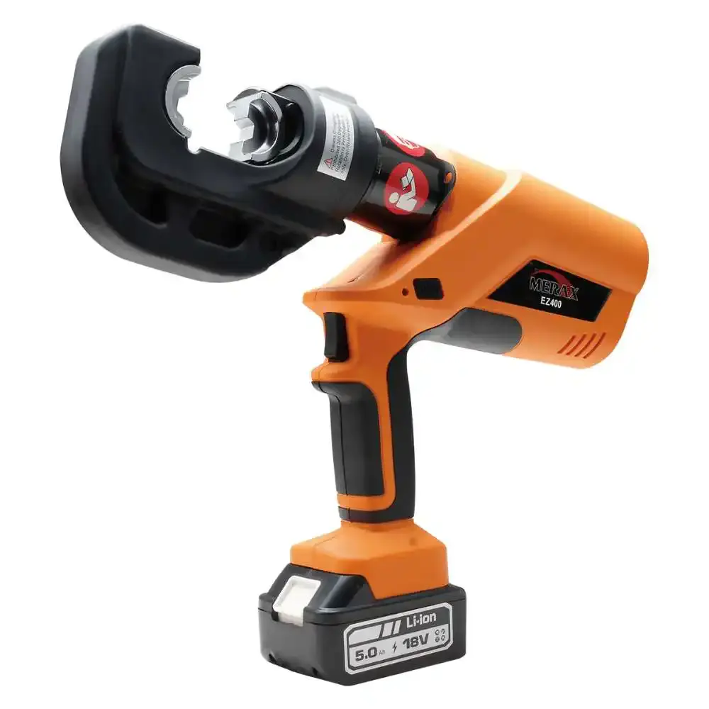 Alicate crimpador a bateria 18V 42MM EZ-400 Merax — fotografia de referência