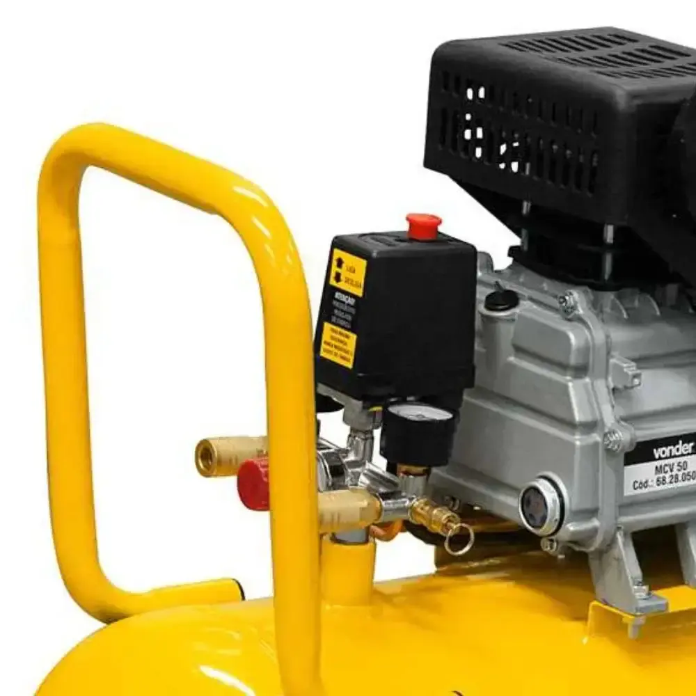 Compressor de ar portátil 8 pés 2 HP 50 litros MCV-50 Vonder 110 V — fotografia 9
