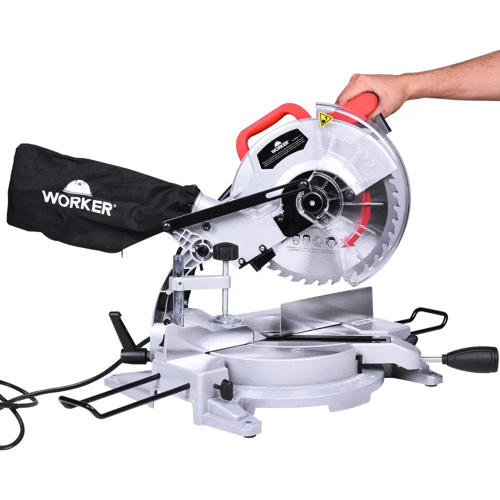 Serra esquadria 10 250MM 1800W Worker — fotografia de referência