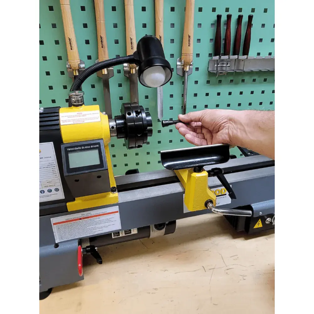 Placa universal com 4 mordentes para torno de madeira MR-2875 Manrod