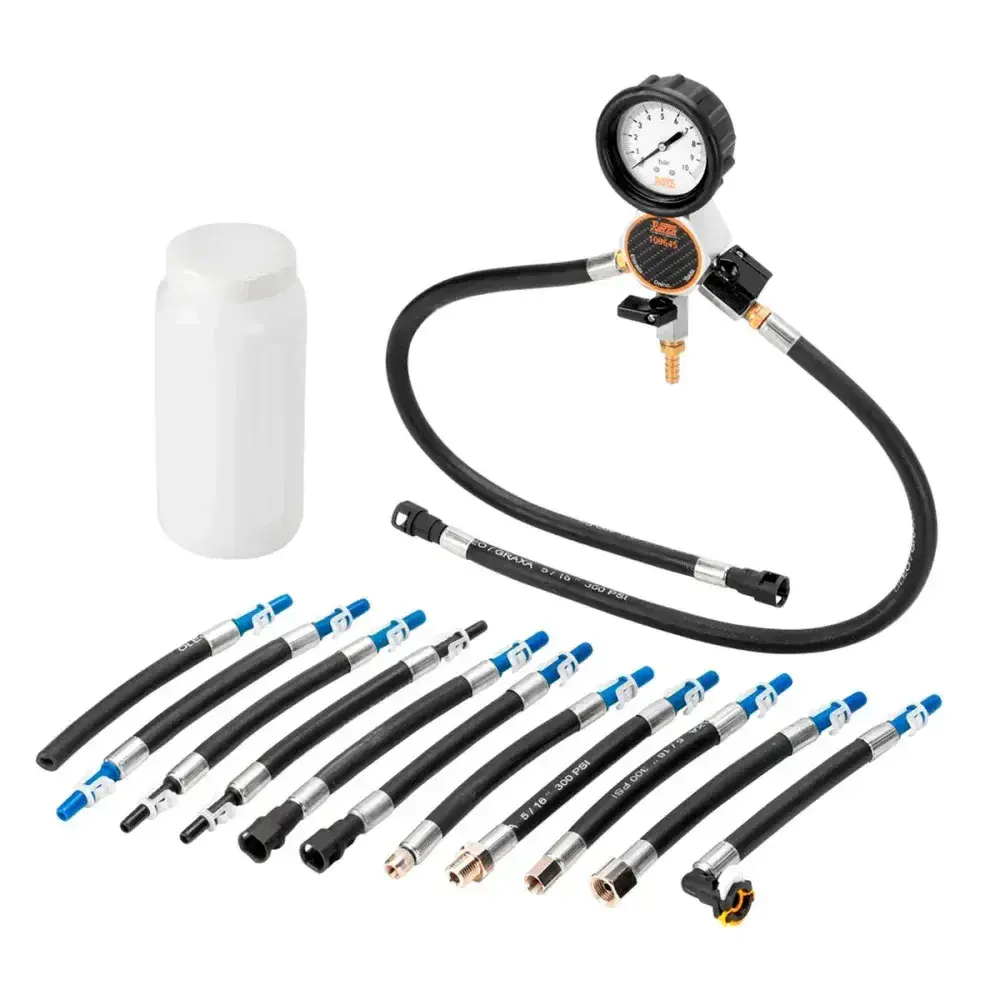 Conjunto para manutenção de motor, medição de pressão e vazão de combustível Raven — fotografia 7