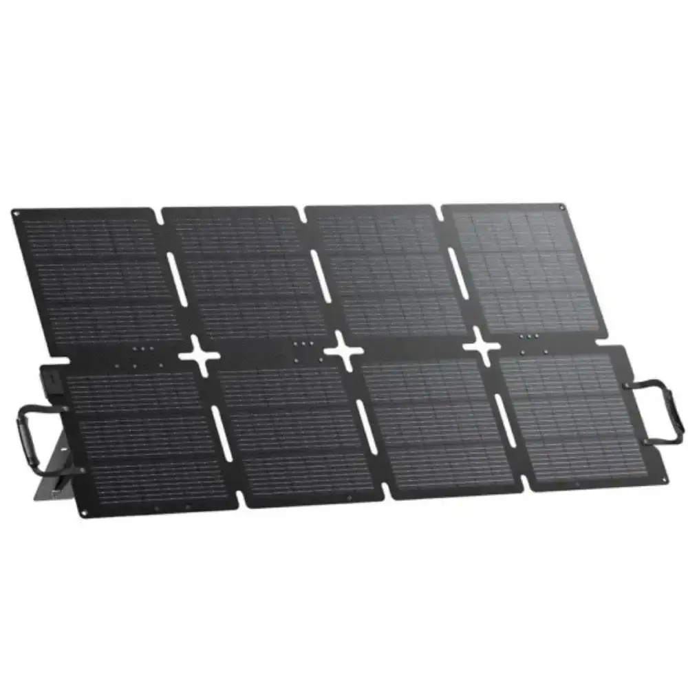 Painel solar portátil 130W sora 130 para gerador e estação de energia Bluetti — fotografia de referência