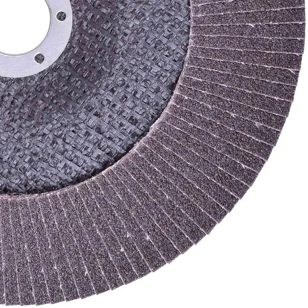 Disco flap curvo G60 115MM x 22,23MM metal Worker — fotografia 5