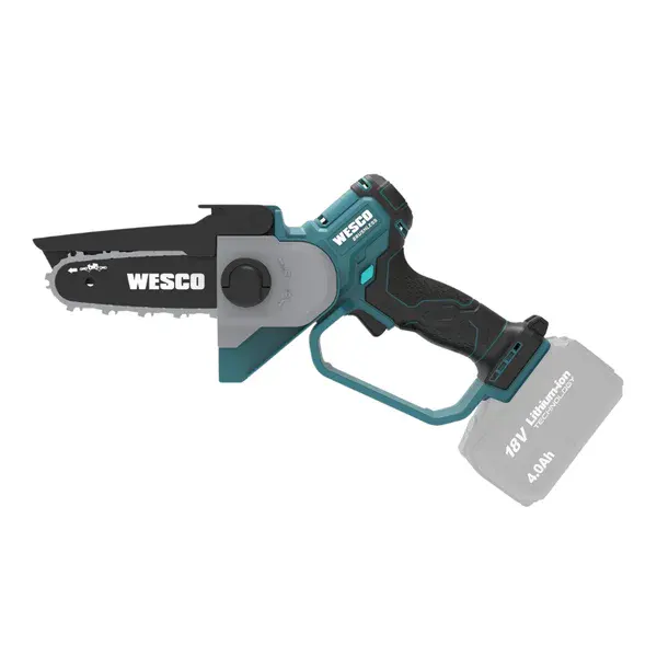 Mini motosserra 18V WS8305.9 - Wesco — fotografia de referência