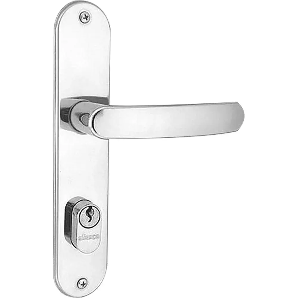 Fechadura externa alavanca em inox polido 40MM aliança