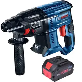 Martelete SDS plus 18V 2,3KG GBH 180-LI bateria 8 ah GBA procore Bosch — fotografia 2