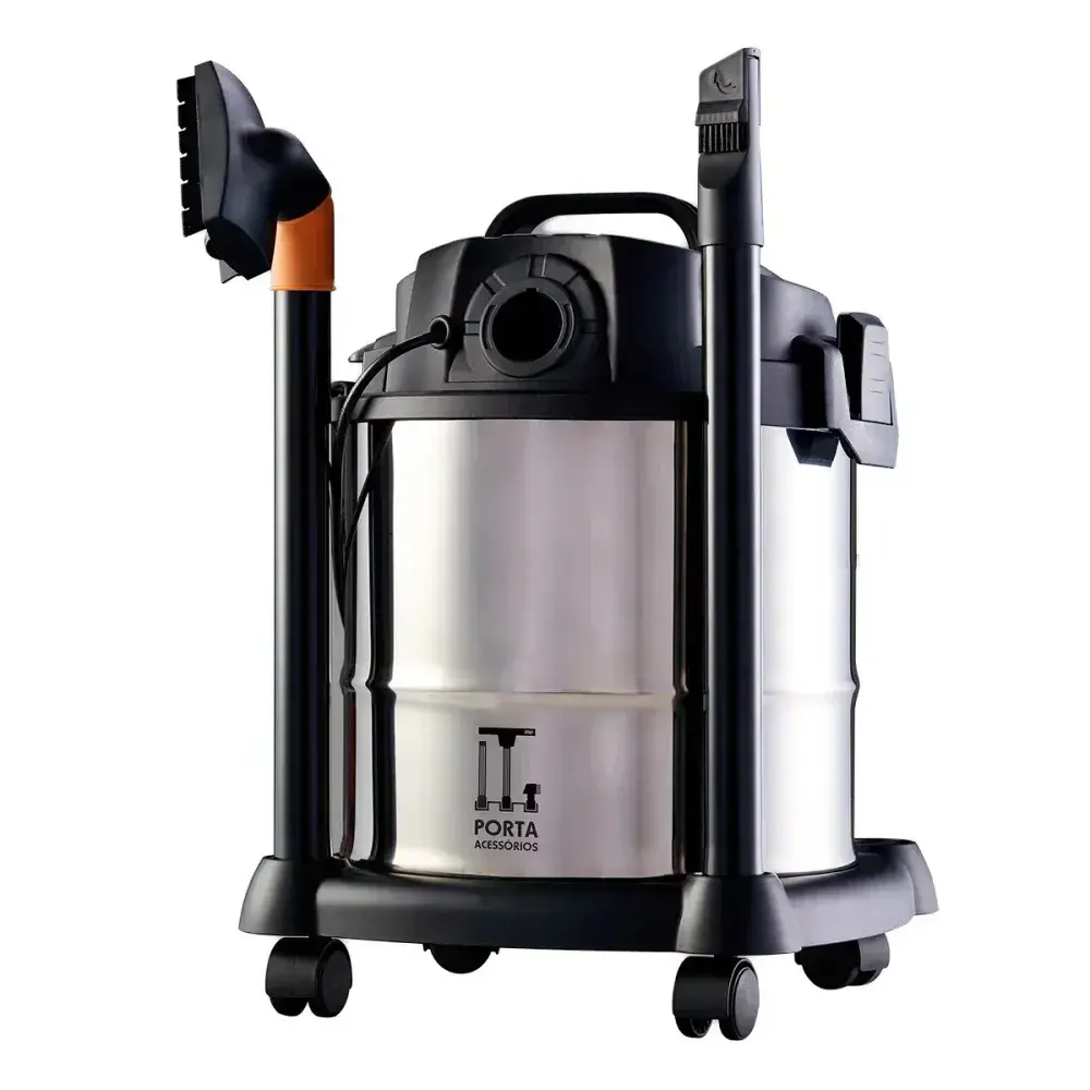 Aspirador pó/água gtw inox 12 bico múltiplo 1400W 220V Wap — fotografia 4