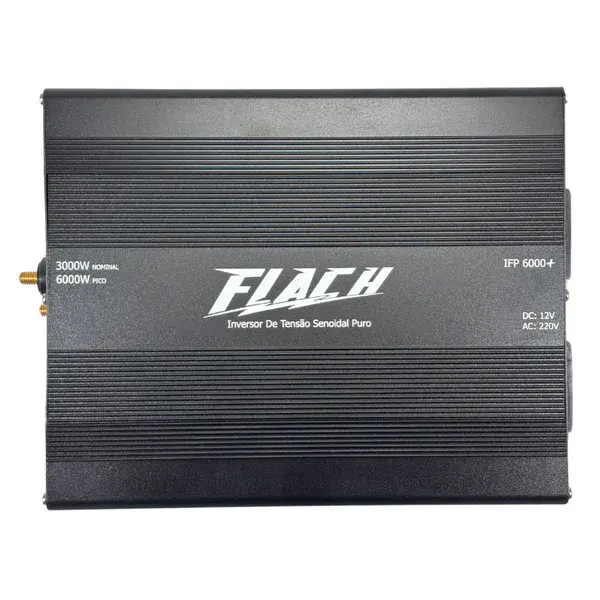 Inversor de tensão IFP6000-1 senoidal puro 12V/220V - Flach