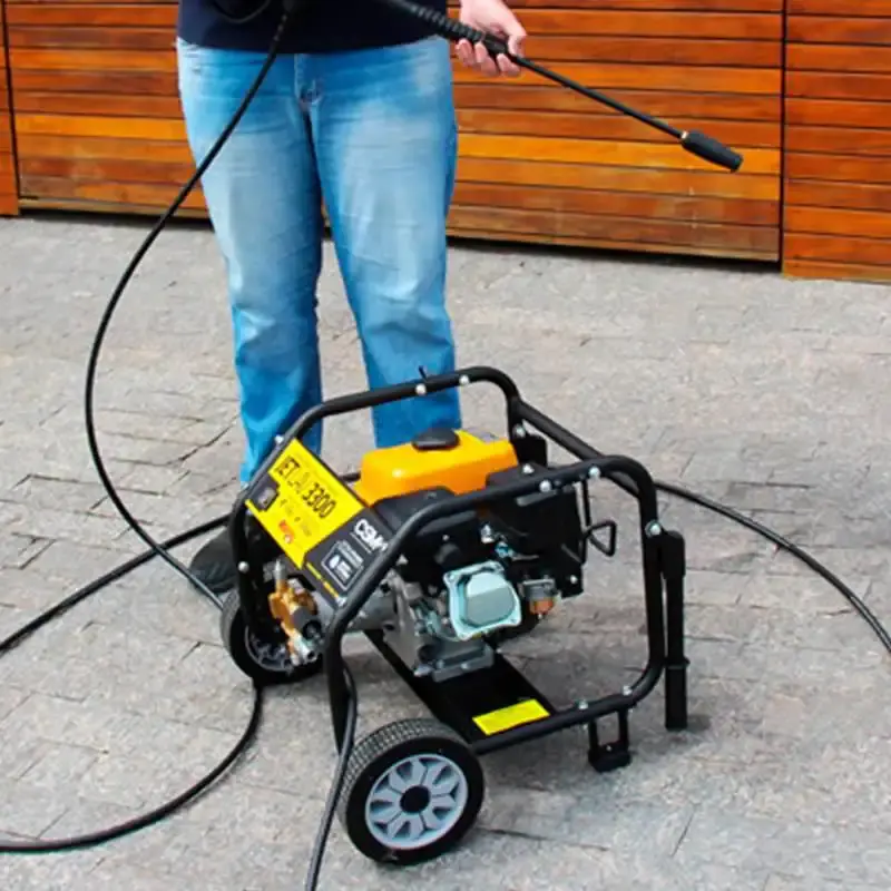 Lavadora à gasolina alta pressão 6.5HP 4T 196CC JETLAV2800 CSM — fotografia 3